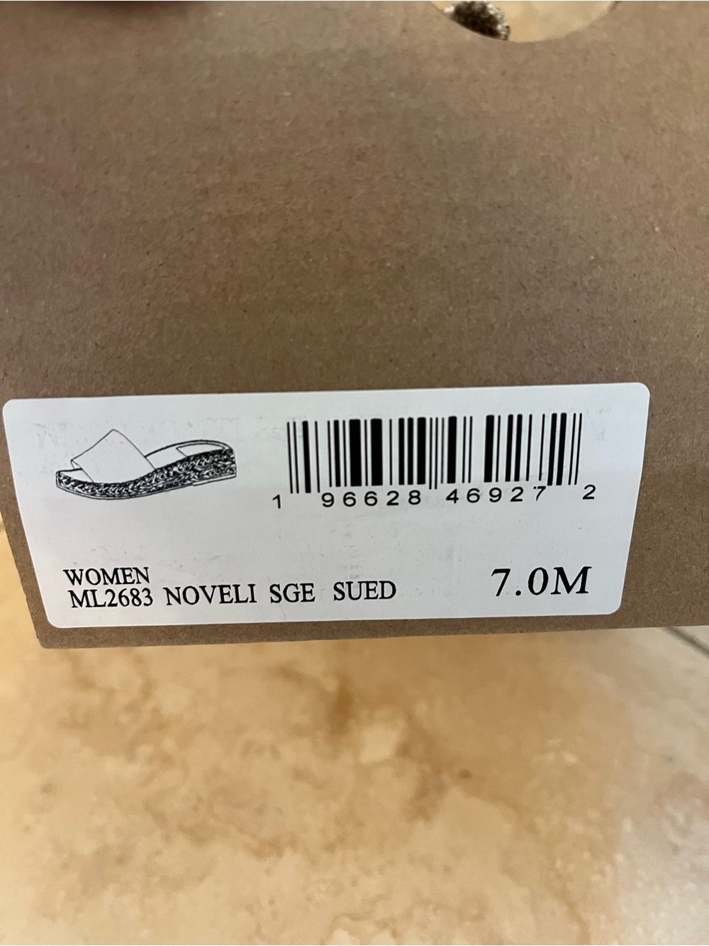 MIA Women's Limited Edition Sage Green Suede Slide Mules Sandals - Picture 5 of 5
